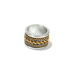 Brighton Ferrara Monete Wide Ring  $72 Style J63072  NWT  size 7